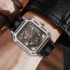 Mechanical Watches Manufacturer | A Cyberpunk Mechanical Masterpiece Matte Metal