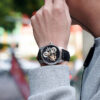 Mechanical Watches Manufacturer | Starfighter Mechanical Wandering Hour Aventurine