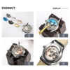 Mechanical Watches Manufacturer | Retro Gold Watch Automatic Rotor