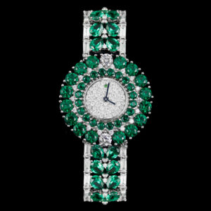 Emerald Jewelry Quartz Bracelet Decorative Watch