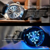 Mechanical Watches Manufacturer | Three-Body Concept Dome Wandering Hour Black