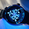 Mechanical Watches Manufacturer | Three-Body Concept Dome Wandering Hour Black