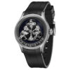 Mechanical Watches Manufacturer | Three-Body Concept Dome Wandering Hour Black