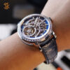 Mechanical Watches Manufacturer | Hollow Tourbillons Jewel Inlays