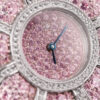 Mechanical Watches Manufacturer | Women Quartz Pink Diamond Flower Shape