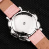 Mechanical Watches Manufacturer | Women Quartz Pink Diamond Flower Shape