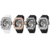 Mechanical Watches Manufacturer | Custom Iced-Out Tonneau Watches | Skeleton Movement OEM