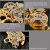 Mechanical Watches Manufacturer | Gold Skeleton Movement