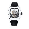 Mechanical Watches Manufacturer | Transparent Tonneau Skeleton Movement