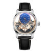 Mechanical Watches Manufacturer | Abyssal Nebula Guilloché Skeleton Timepiece