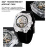 Mechanical Watches Manufacturer | Artistic Transparent Square
