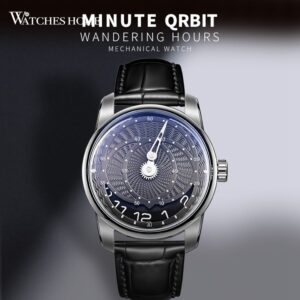Orbital Wandering Hour Mechanical Watch