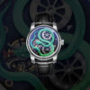 Mechanical Watches Manufacturer | Forbidden Serpent Micro-Sculpted Skeleton Timepiece