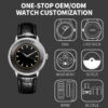 Mechanical Watches Manufacturer | Ripples of Time Black Enamel