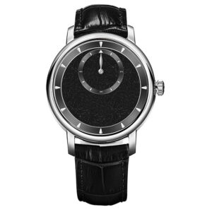 Luxury wandering hour mechanical watch lifestyle shot, custom microbrand watch OEM by WatchesHome.