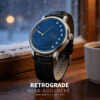 Mechanical Watches Manufacturer | Silent Canvas Retrograde Mechanical Timepiece