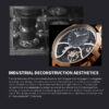 Mechanical Watches Manufacturer | Classical Skeleton—Where Rose Gold Elegance Meets