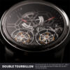 Mechanical Watches Manufacturer | Mechanical honeycomb doubel Tourbillon
