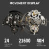 Mechanical Watches Manufacturer | Frozen Ocean Diamond Skeleton Watch