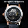 Mechanical Watches Manufacturer | Classical Skeleton—Where Rose Gold Elegance Meets