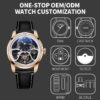 Mechanical Watches Manufacturer | Classical Skeleton—Where Rose Gold Elegance Meets