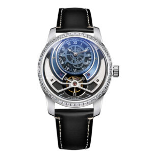Frozen Ocean Diamond Skeleton Watch