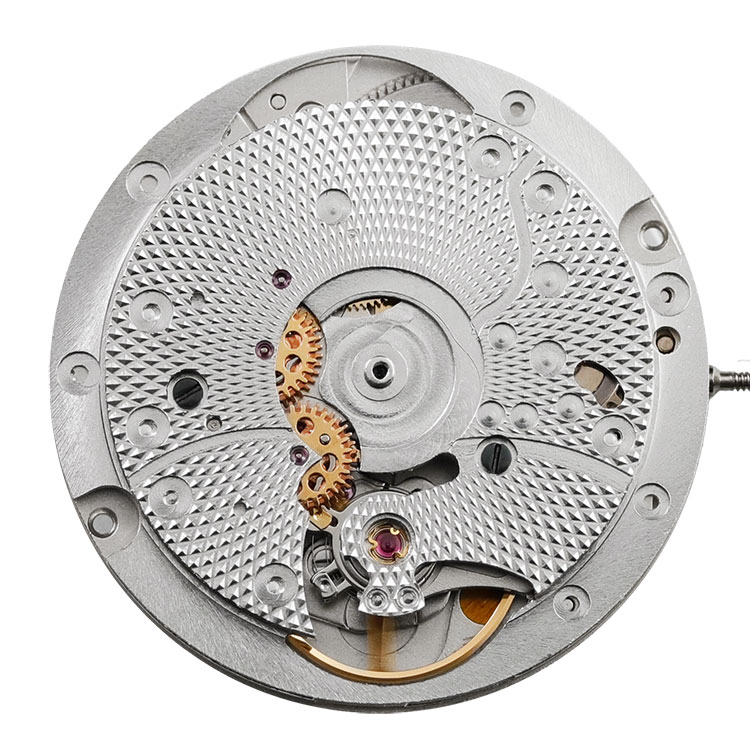 Mechanical Watches Manufacturer | Clous de Paris Texture Movement Bridge