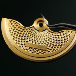 Paris Hobnail Patterns Art Golden
