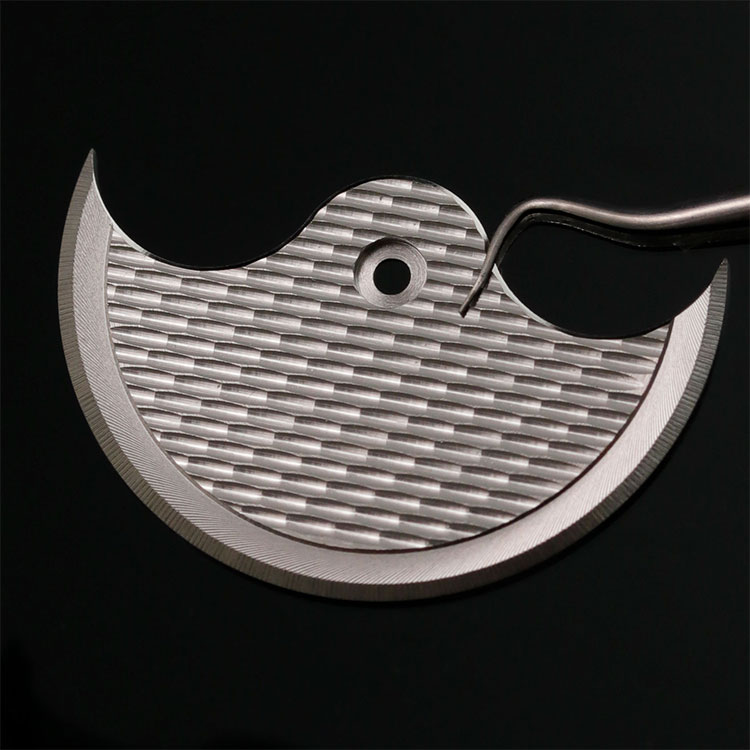 Mechanical Watches Manufacturer | Striking Bamboo Textures Silver