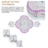 Mechanical Watches Manufacturer | Zircon - Inlaid Clover Watch
