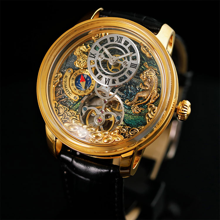 Mechanical Watches Manufacturer | The Spirit of the Dragon and Qilin Gold Mechanical Watches Manufacturer | The Spirit of the Dragon and Qilin Gold