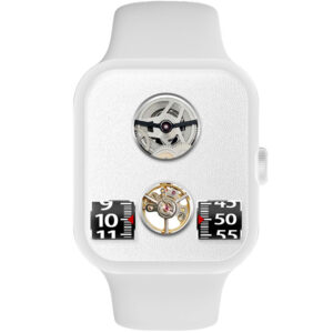 Cyberpunk Mechanical Aesthetics White