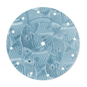 Pure Copper Guilloché Fish-Scale Dial