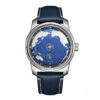 Mechanical Watches Manufacturer | Blue Planet Wandering Hour Watch