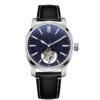 Aventurine dial open heart mechanical watch, bespoke luxury timepiece manufacturing by WatchesHome.