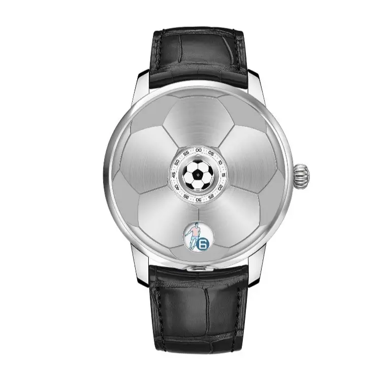 Mechanical Watches Manufacturer | Custom Football Jumping Hour Watch | Luxury OEM Manufacturer