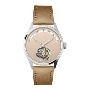 Custom Retrograde Date Tourbillon: Modified Miyota OEM