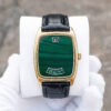 Mechanical Watches Manufacturer | Natural Malachite Jumping Hour: Vintage Tank OEM Solution