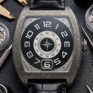 Mechanical Watches Manufacturer | Damascus Steel in Watch Cases: Patterned Strength and Unique Beauty